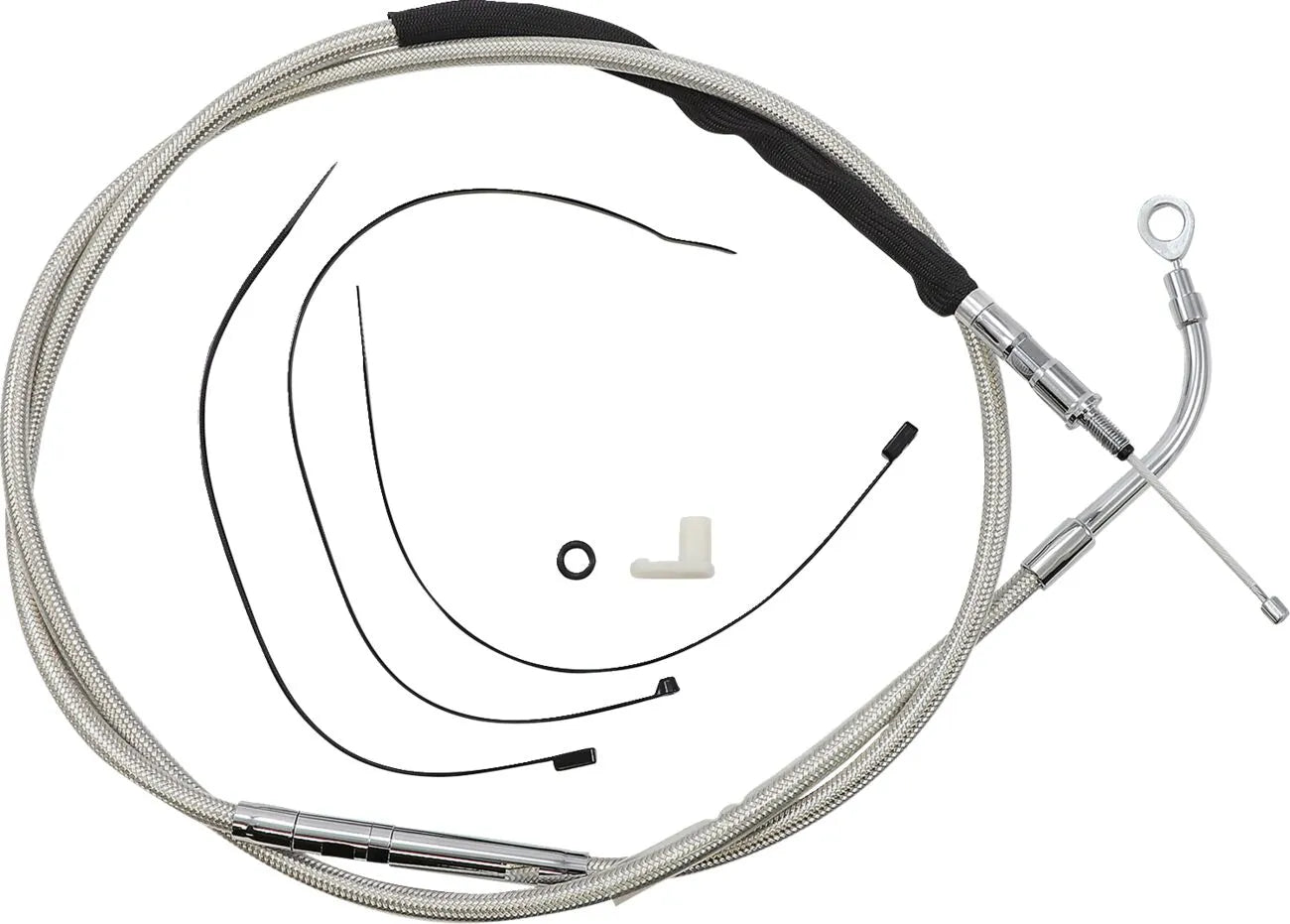 Magnum Shielding Polished Stainless Clutch Cable