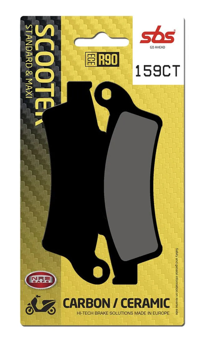 Sbs Ct Scooter Carbon Tech Organic Brake Pads
