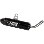 Hgs 2-stroke Silencer With Carbon Fiber End Cap