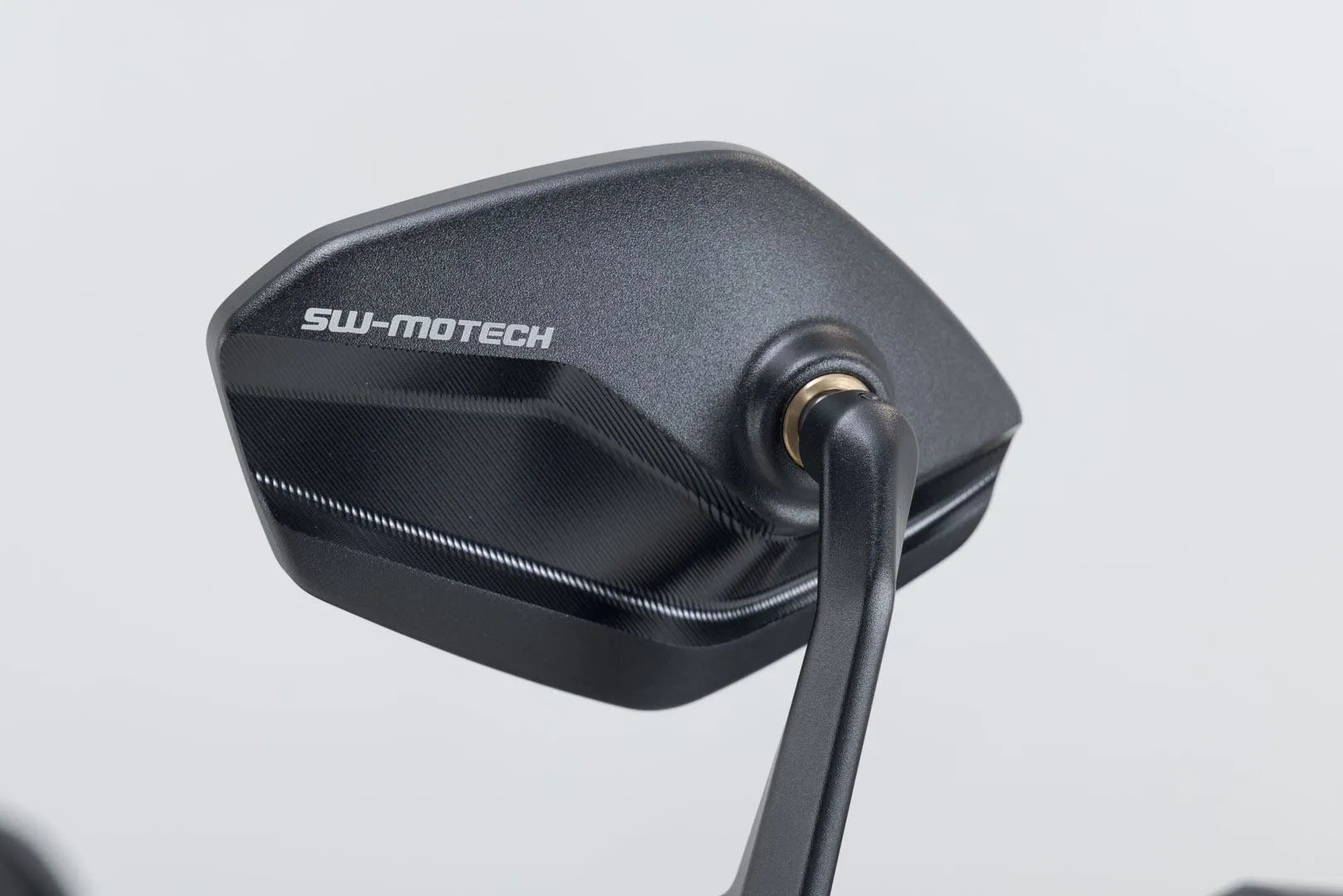 Sw-motech Bar End Mirrors - Black Aluminum