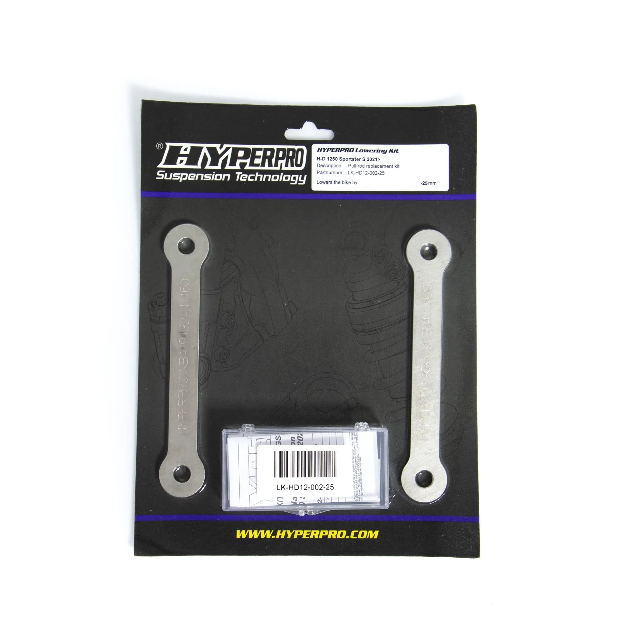 Hyperpro Lowering Kit Rear For Harley-davidson