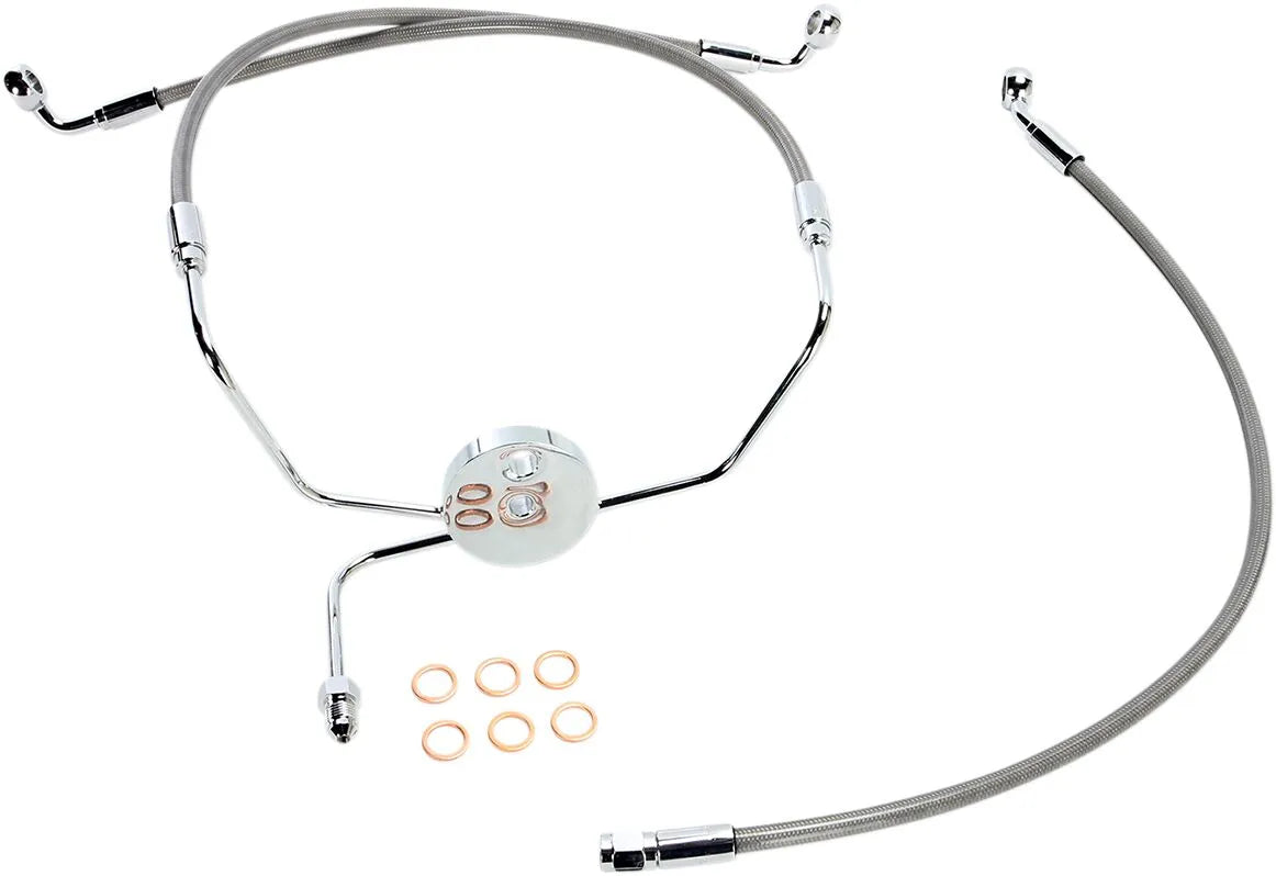 Magnum Shielding Xr Stainless Front Brake Line Kit (Non-abs)