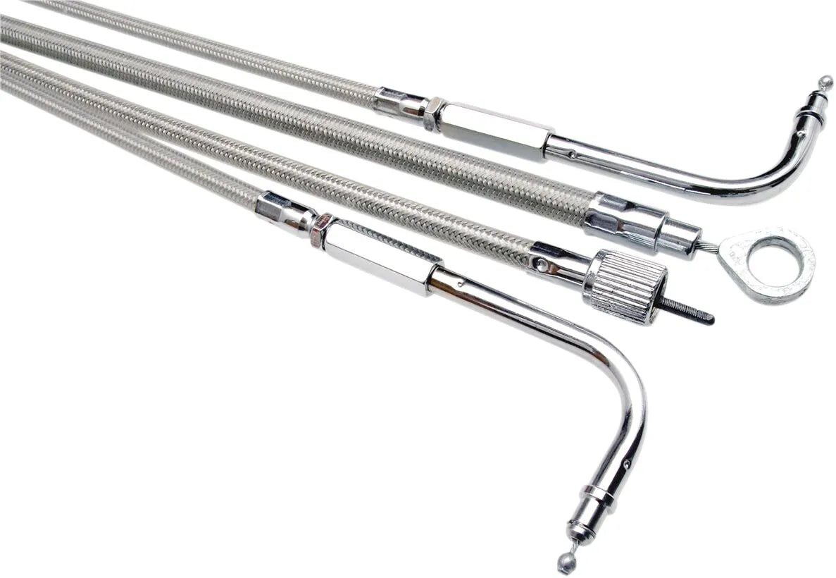 Motion Pro Speedometer Cable - Harley-davidson, Stainless Steel