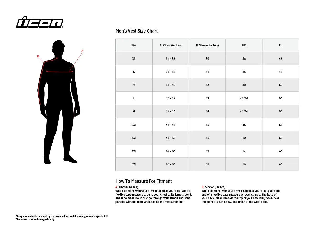 Icon Regulator™ D3o® Leather Vest - Black