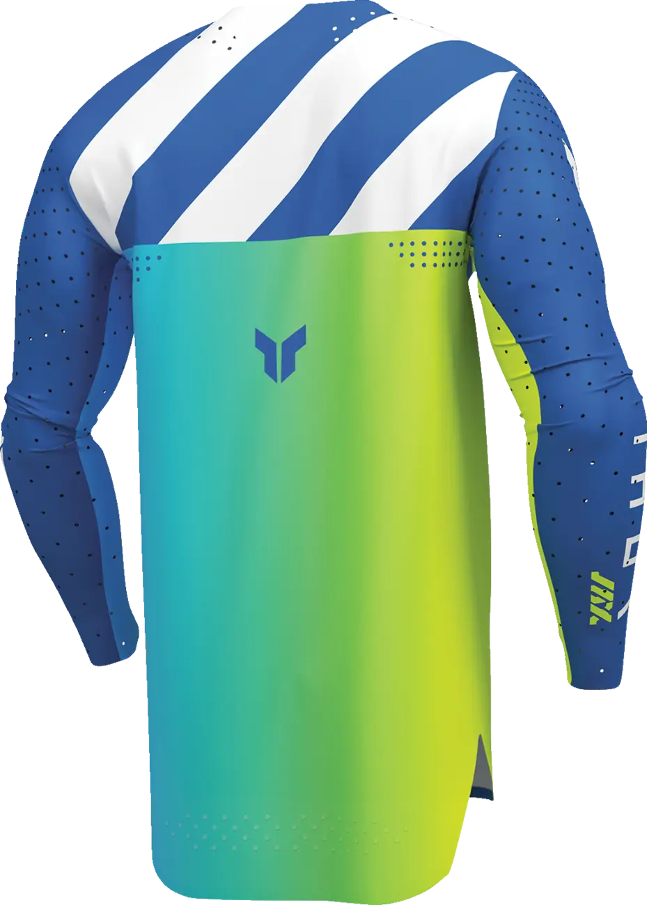 Thor Sportmode Synth Jersey - Blue/Yellow/White