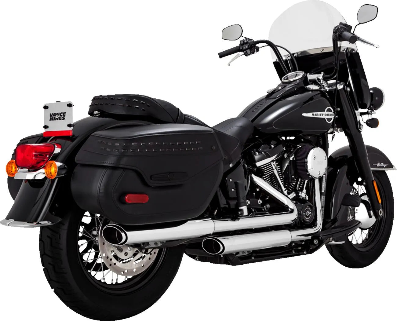 Vance & Hines 3" Twin Slash Slip-on Mufflers
