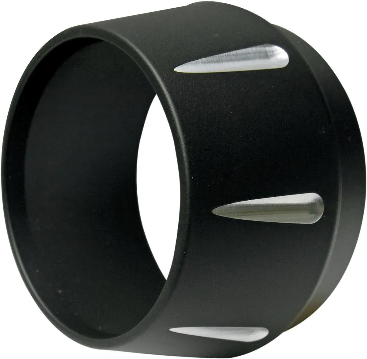 Bassani Xhaust Exhaust End Cap - Black Billet Aluminum