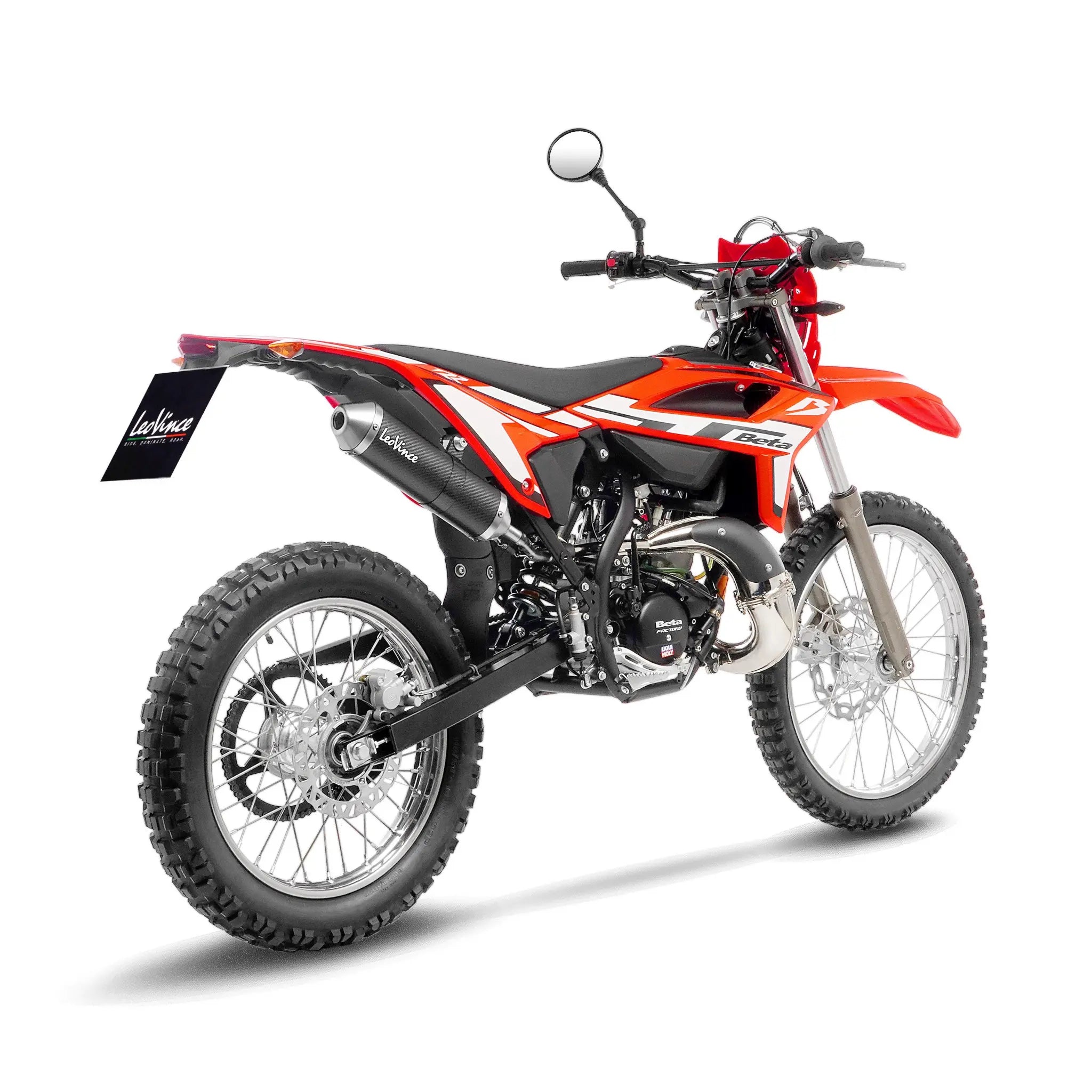 Leovince X-fight Carbon Fiber Slip-on Muffler 2-stroke