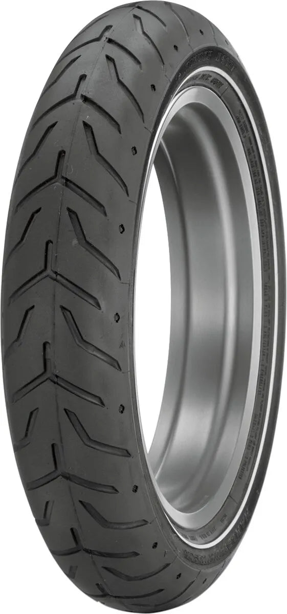 Dunlop D408 Tire 140/75r17 Front Blackwall Tubeless Radial
