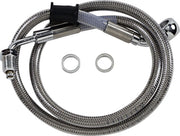 Drag Specialties Extended Brake Line For Abs - 27.25"