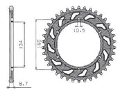 Sunstar Aluminum Rear Sprocket - 530 Chain