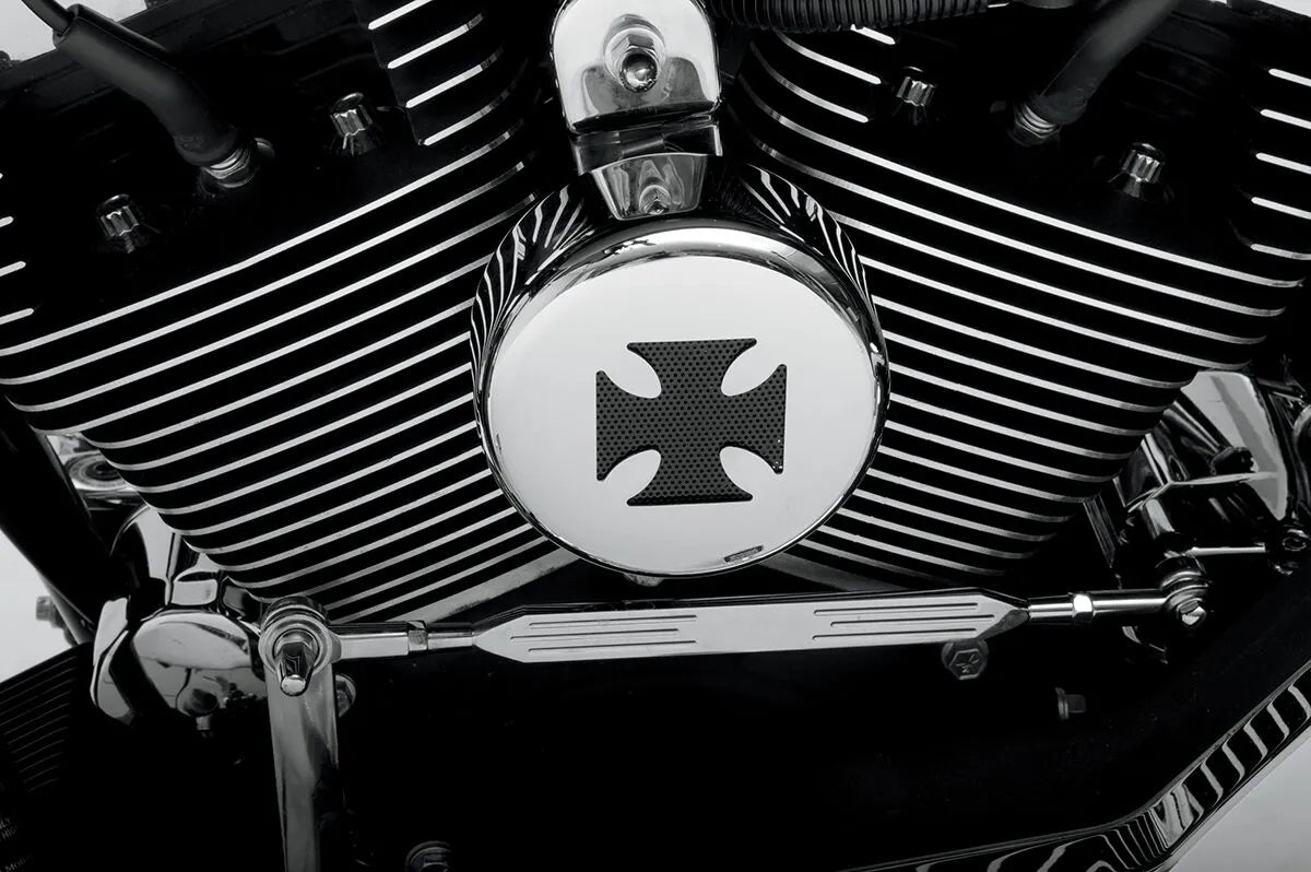 Drag Specialties Horn Cover - Chrome, 4-5/8"