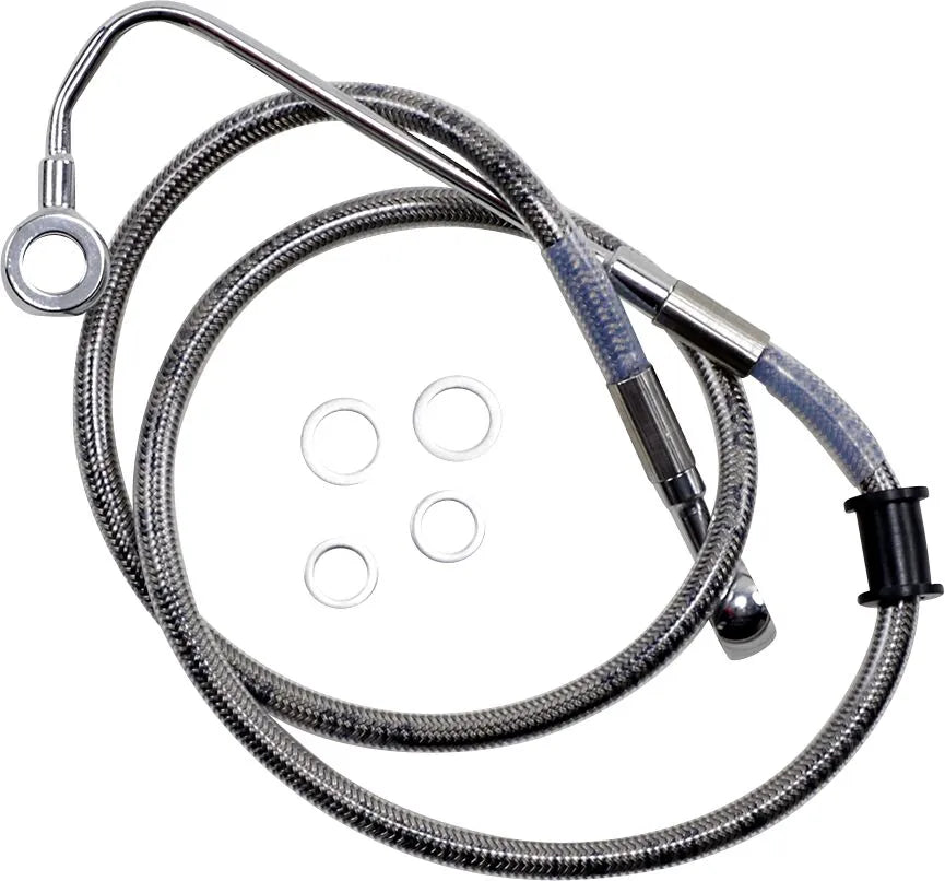 Drag Specialties Extended Brake Line For Abs - 43.75"