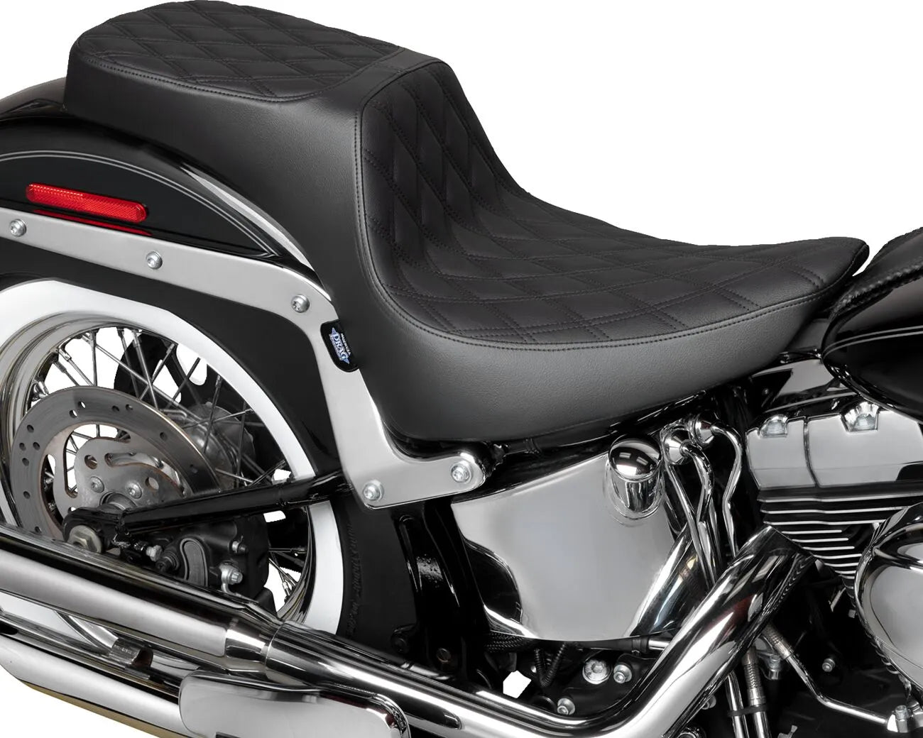 Drag Specialties Performance Predator 2-up Seat