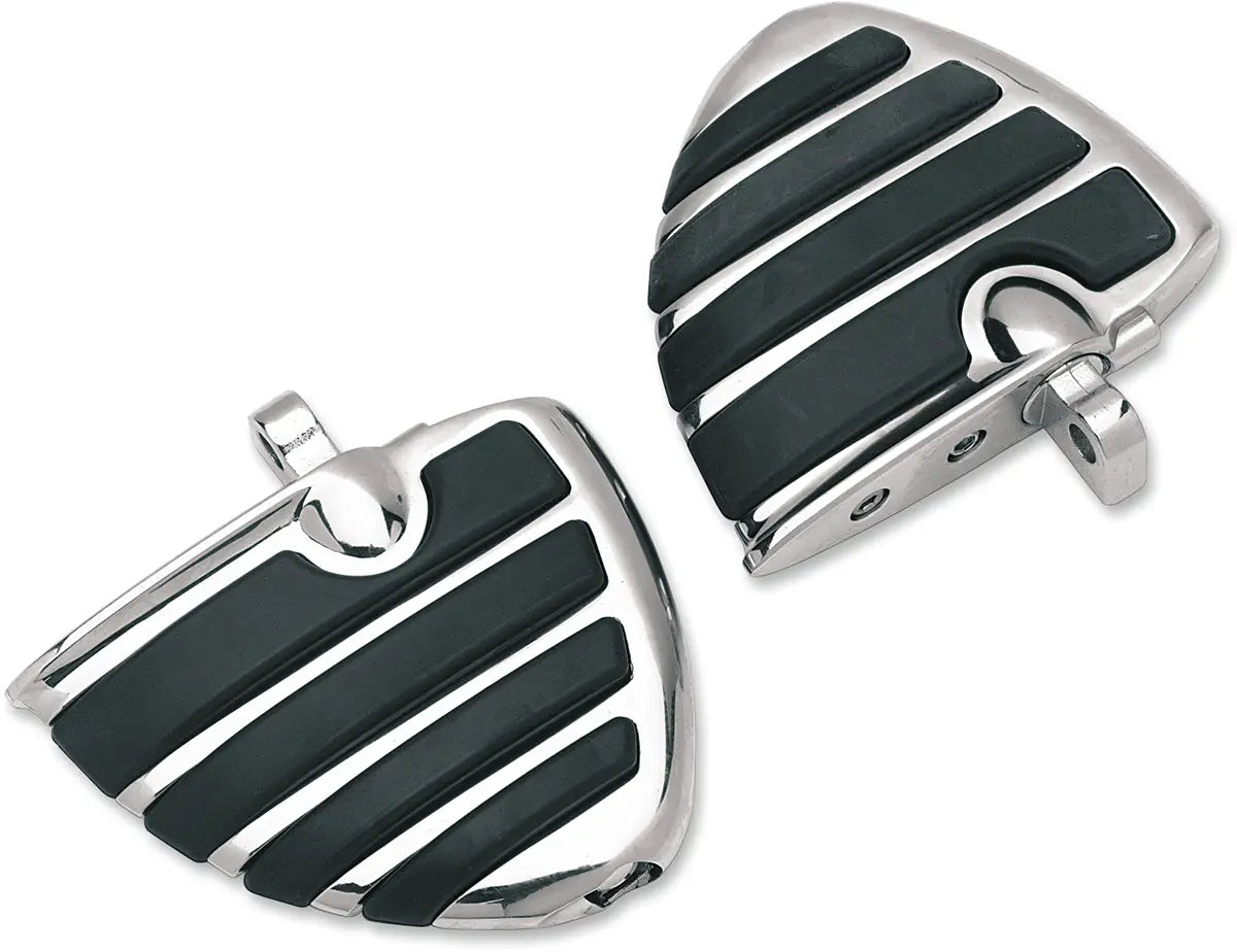 Kuryakyn Iso™-wing Mini Boards - Black/chrome