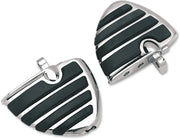 Kuryakyn Iso™-wing Mini Boards - Black/chrome