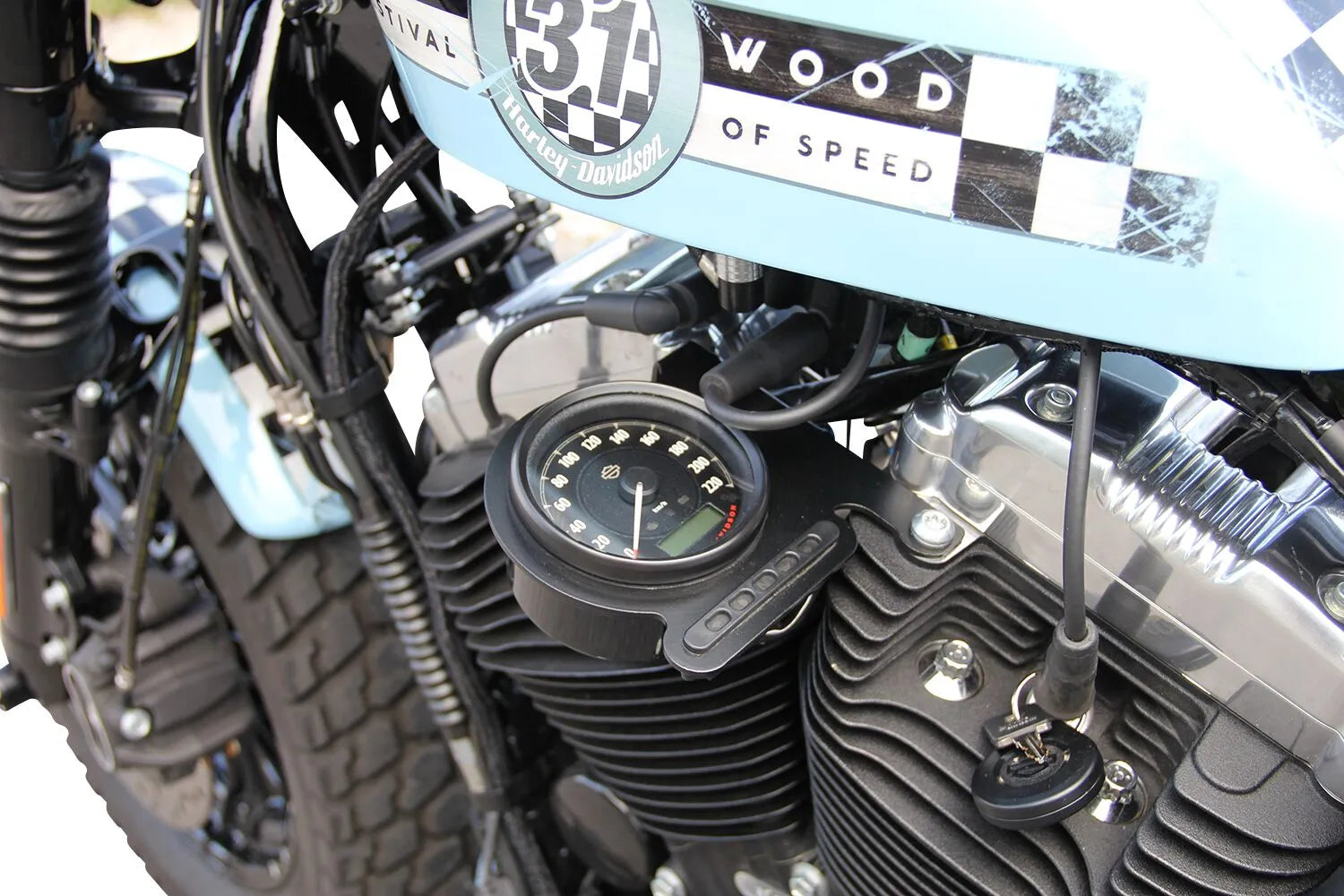 Cult Werk Side Mount Speedometer Bracket