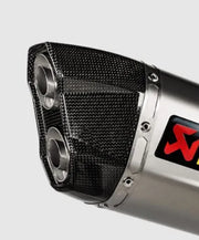 Akrapovic Muffler End Cap - Carbon Fiber