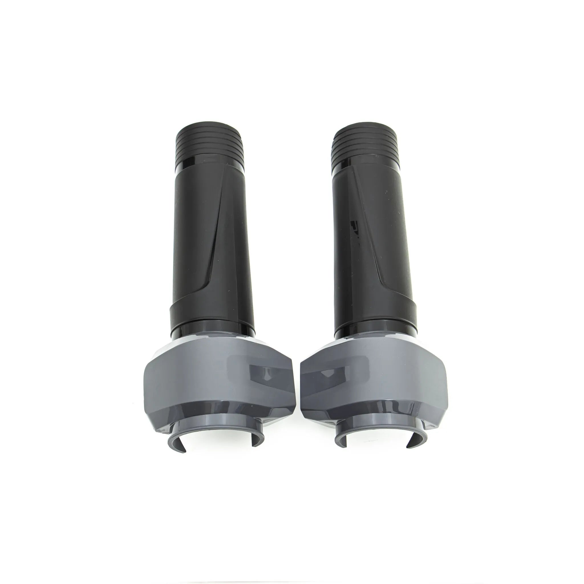 Polisport Fork Covers - Black/gray Plastic Fork Protectors