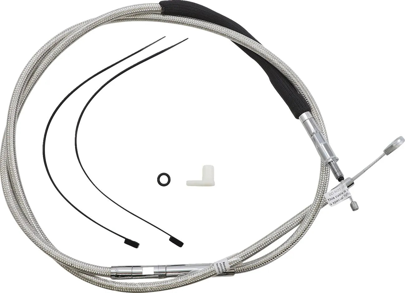 Magnum Shielding Polished Stainless Clutch Cable