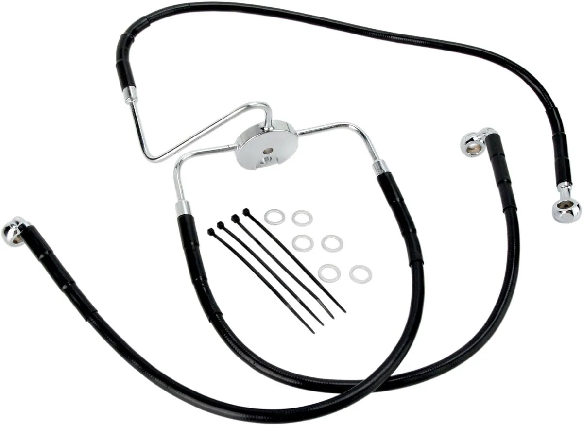 Drag Specialties Stainless Steel Brake Line Kit