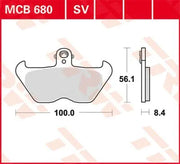 Trw Sv Series Sintered Brake Pads (Front)