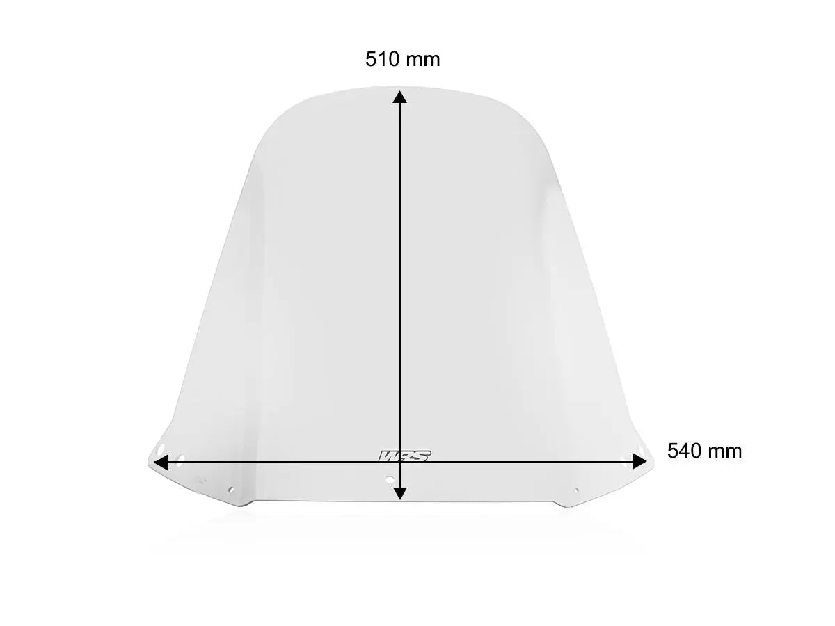 Wrs Windscreen - Enhanced Rider Protection