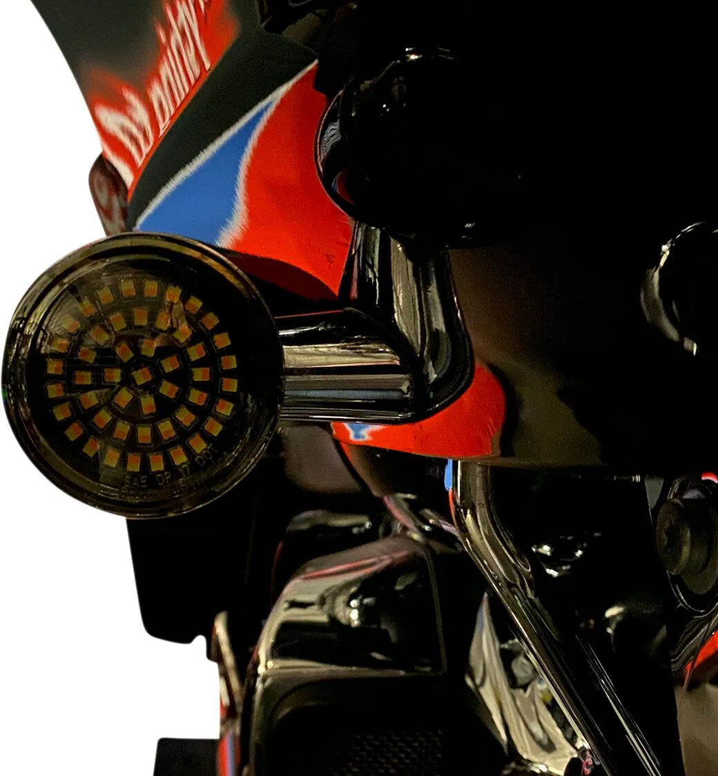 Custom Dynamics Genesis 4 Amber/white Led Turn Signals