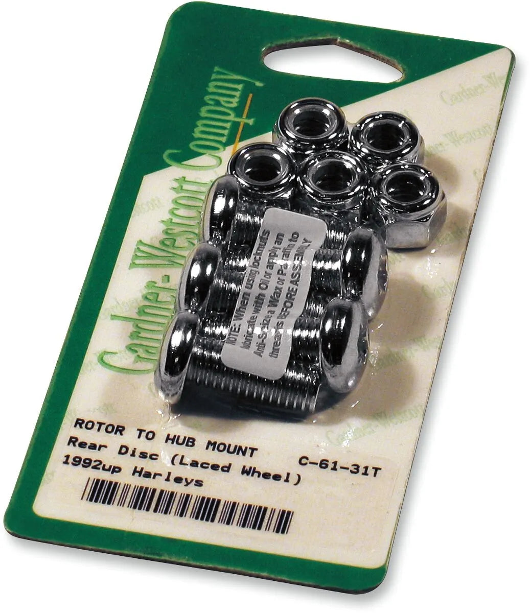 Gardner-westcott Disc Brake Rotor-to-hub Kit