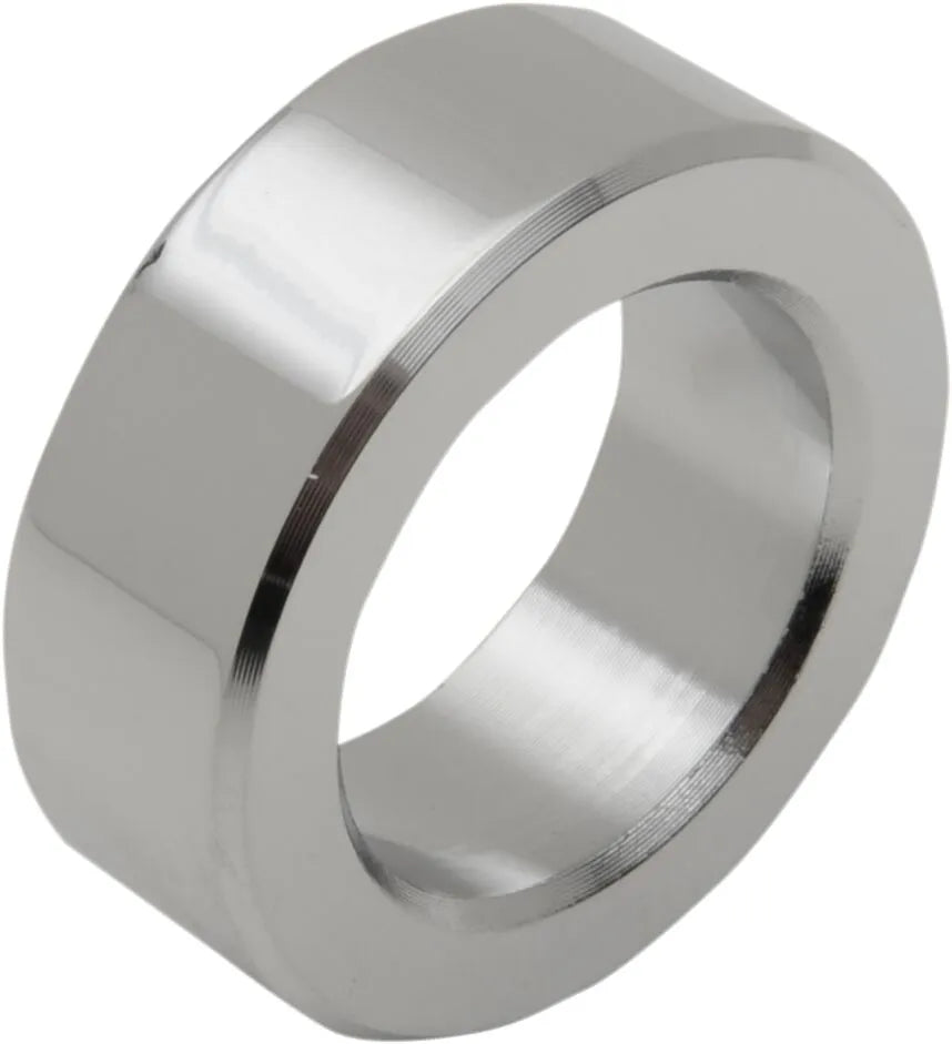 Drag Specialties Wheel Spacer - Chrome, 1" Axle