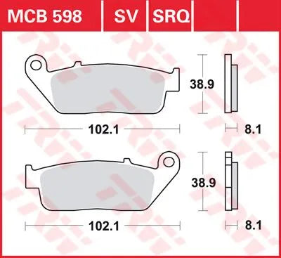 Trw All Round Sintered Metal Brake Pads