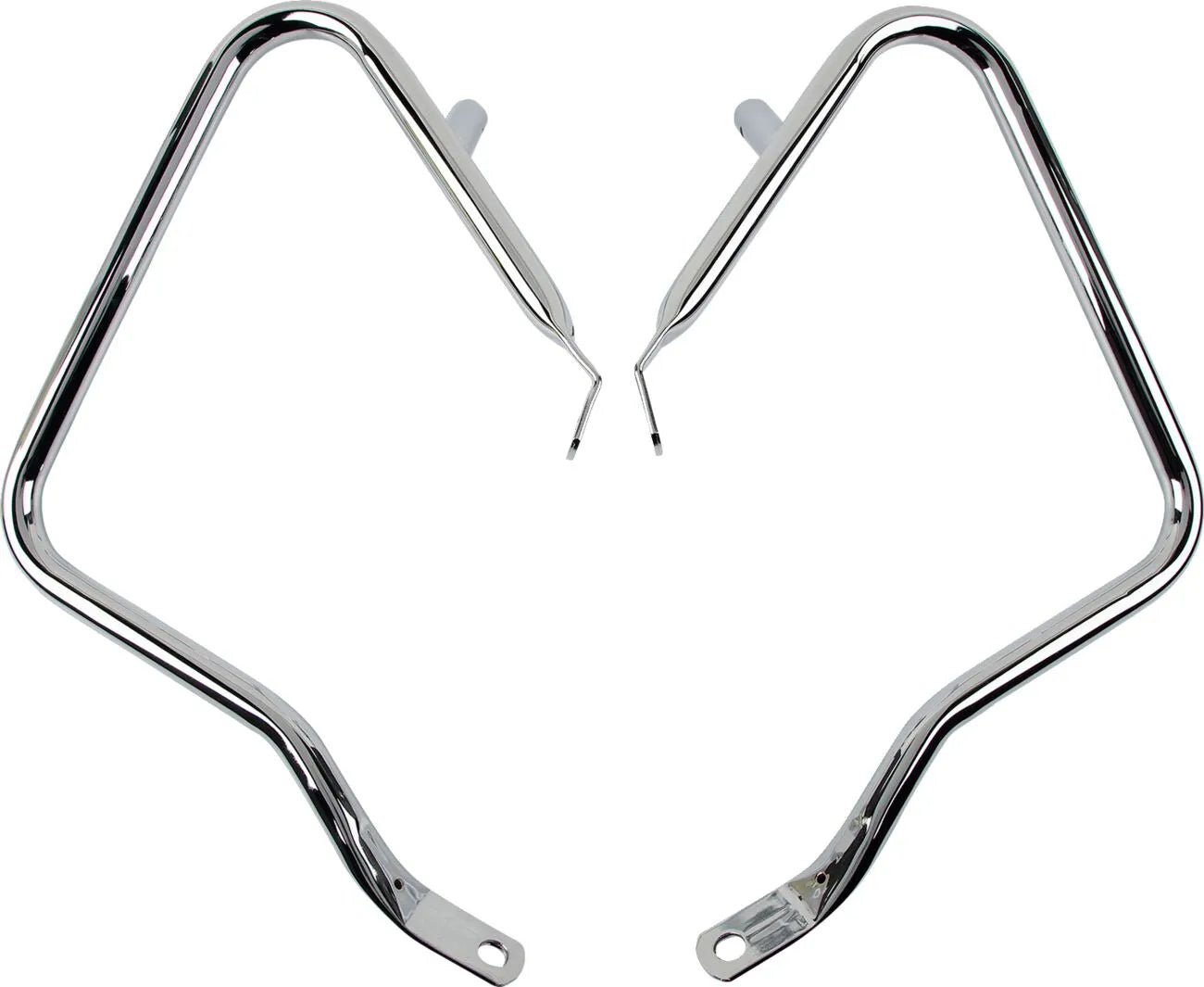 Drag Specialties Saddlebag Guards - Chrome