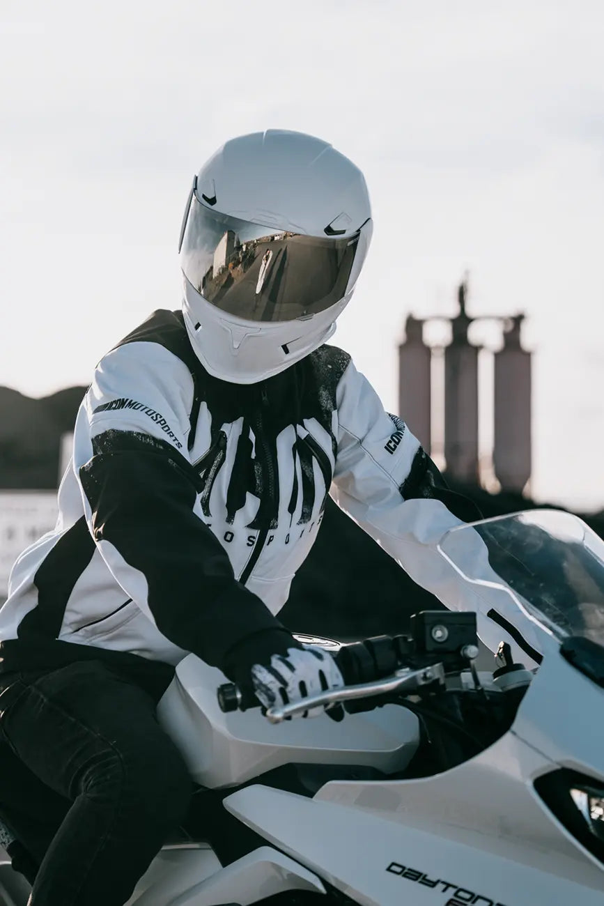 Icon Merc3 Anomaly Jacket - Black/White