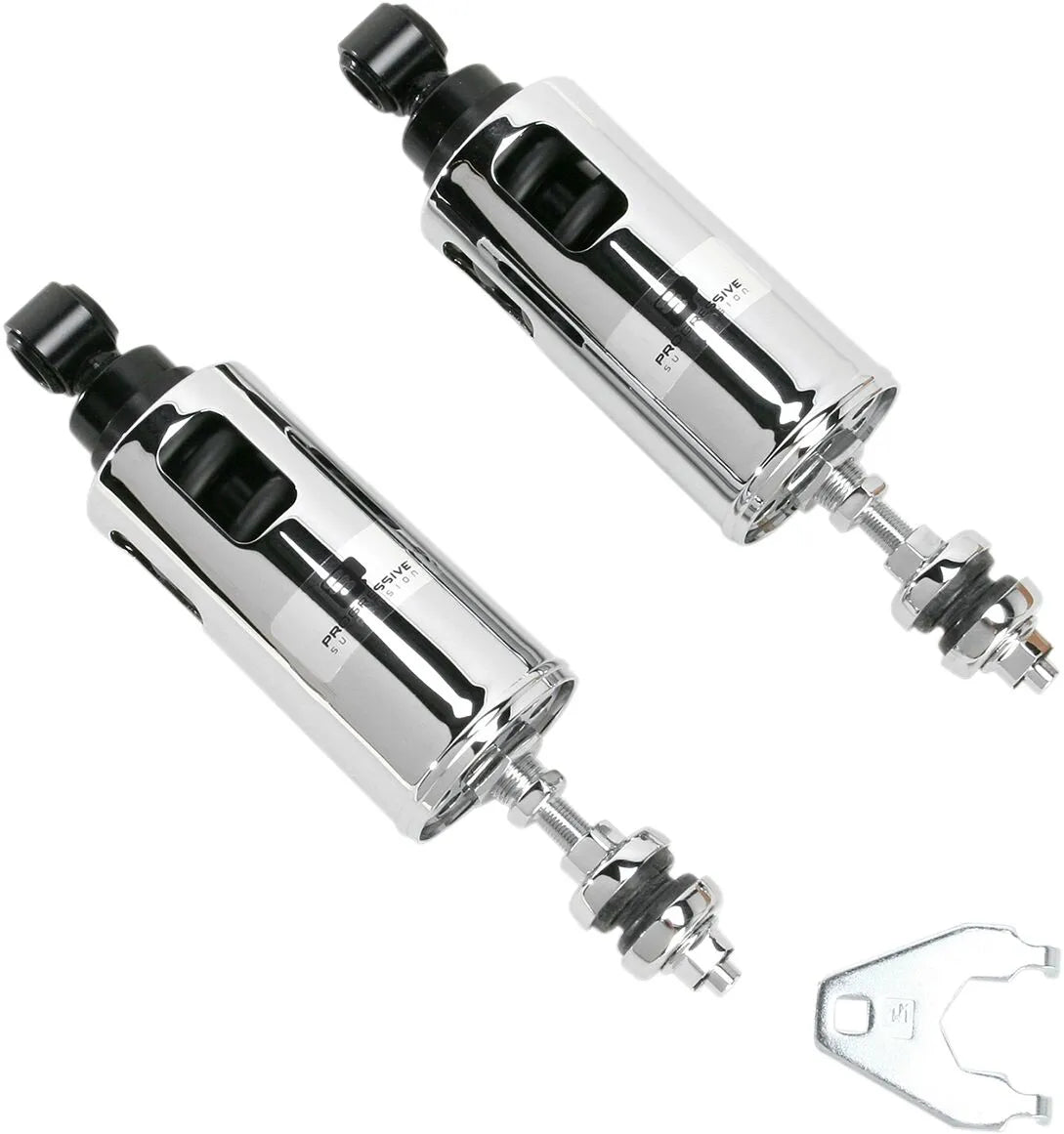Progressive Suspension 422 Series Shocks - Chrome
