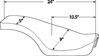 Drag Specialties 2-up Seat