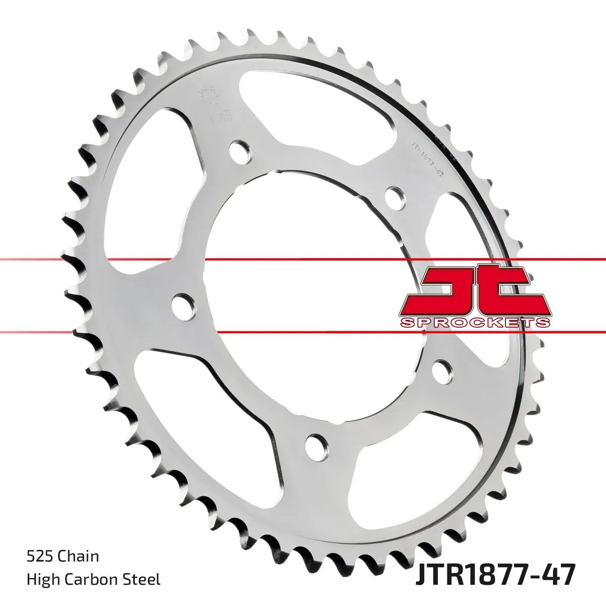 Jt Sprockets Steel Rear Sprocket 525-47t