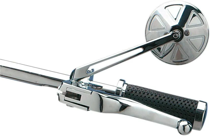 Drag Specialties Round Motorcycle Mirror