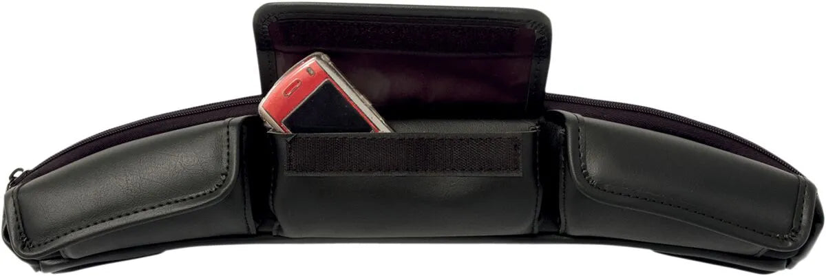 Memphis Shades Big Zipper Pouch - Black