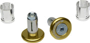 Barkbusters Bar End Plug - Gold Anodized Aluminum
