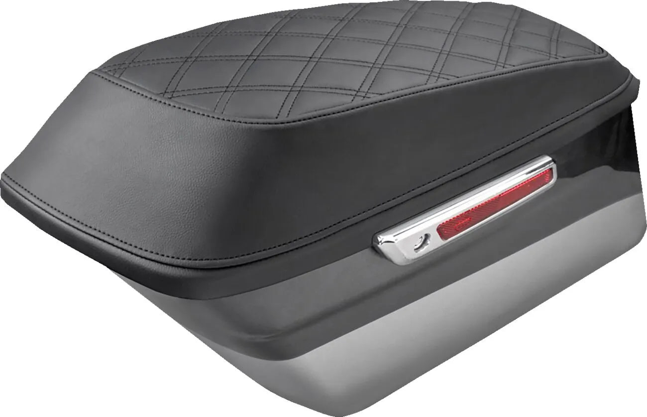 Saddlemen Bagger Lid Cover - Black Vinyl