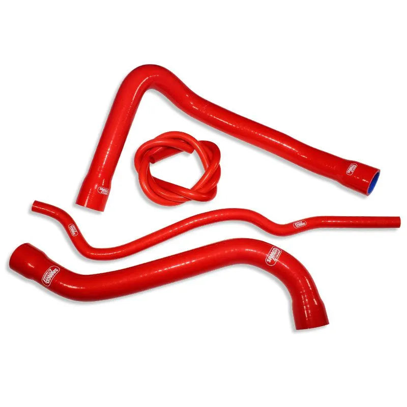 Samco Sport Radiator Hose Kit - Red Silicone