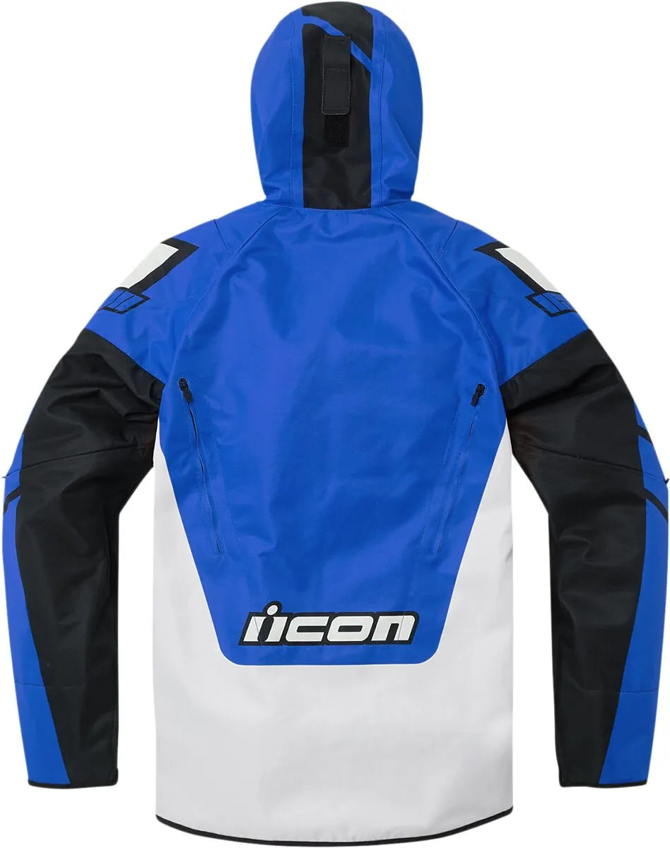Icon Airform Retro Jacket - Black/Blue/White