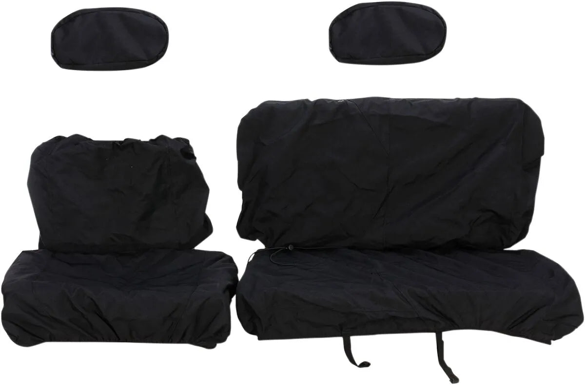 Moose Offroad Bench Seat Cover - Black Nylon