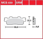 Trw Srm Series Sintered Scooter Brake Pads