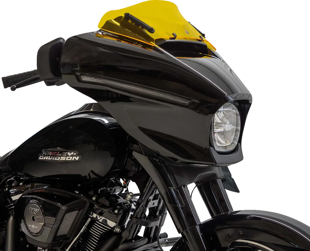 Klock Werks Flare Windshield - Yellow