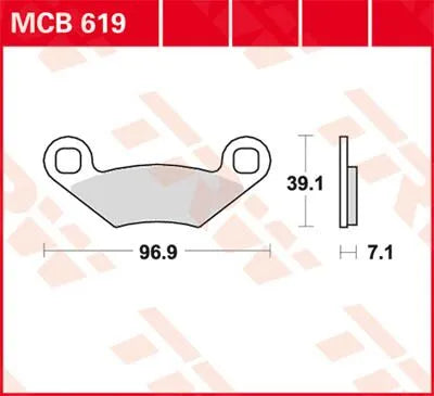Trw All Round Sintered Metal Brake Pads