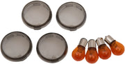 Drag Specialties Smoked Turn Signal Lens Kit