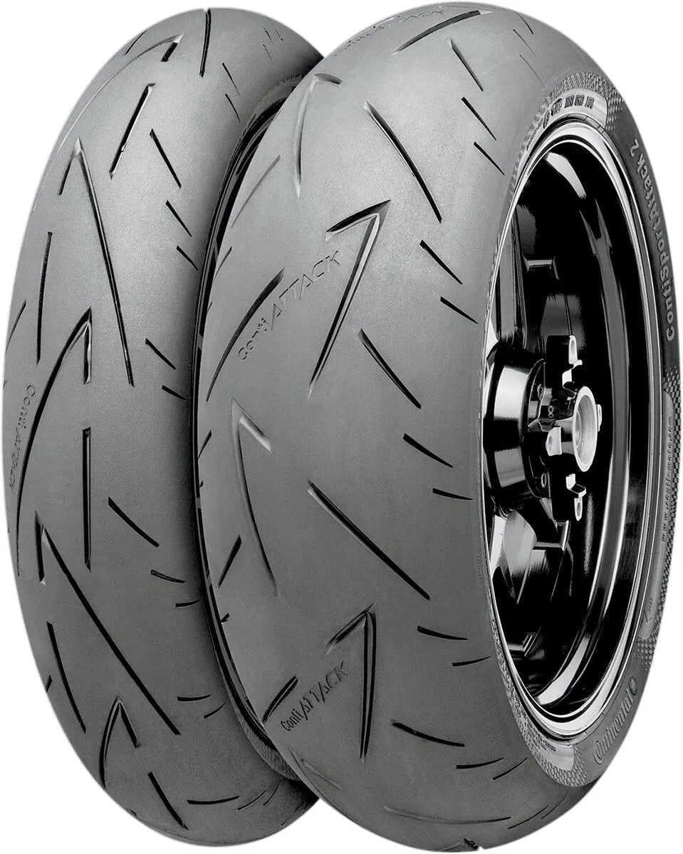 Continental Contisportattack 2 Dæk 120/70zr17 For