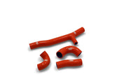 Samco Sport Radiator Hose Kit - Orange Silicone