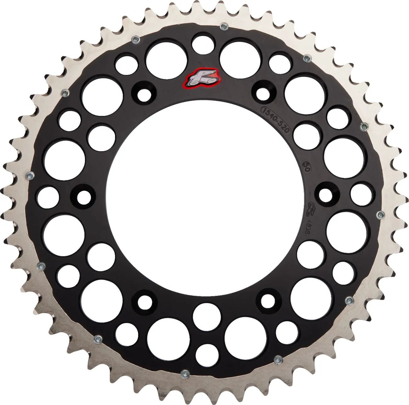 Renthal Twinring Rear Sprocket 520 50t Aluminum/steel Black